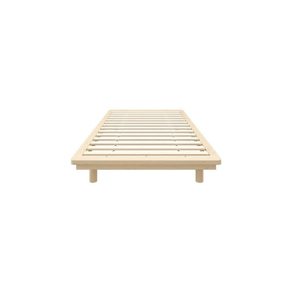 BF-W-B-FLOAT-WD-KS Oikiture Bed Frame King Single Size Wooden Bed Base Timber Floating Beds