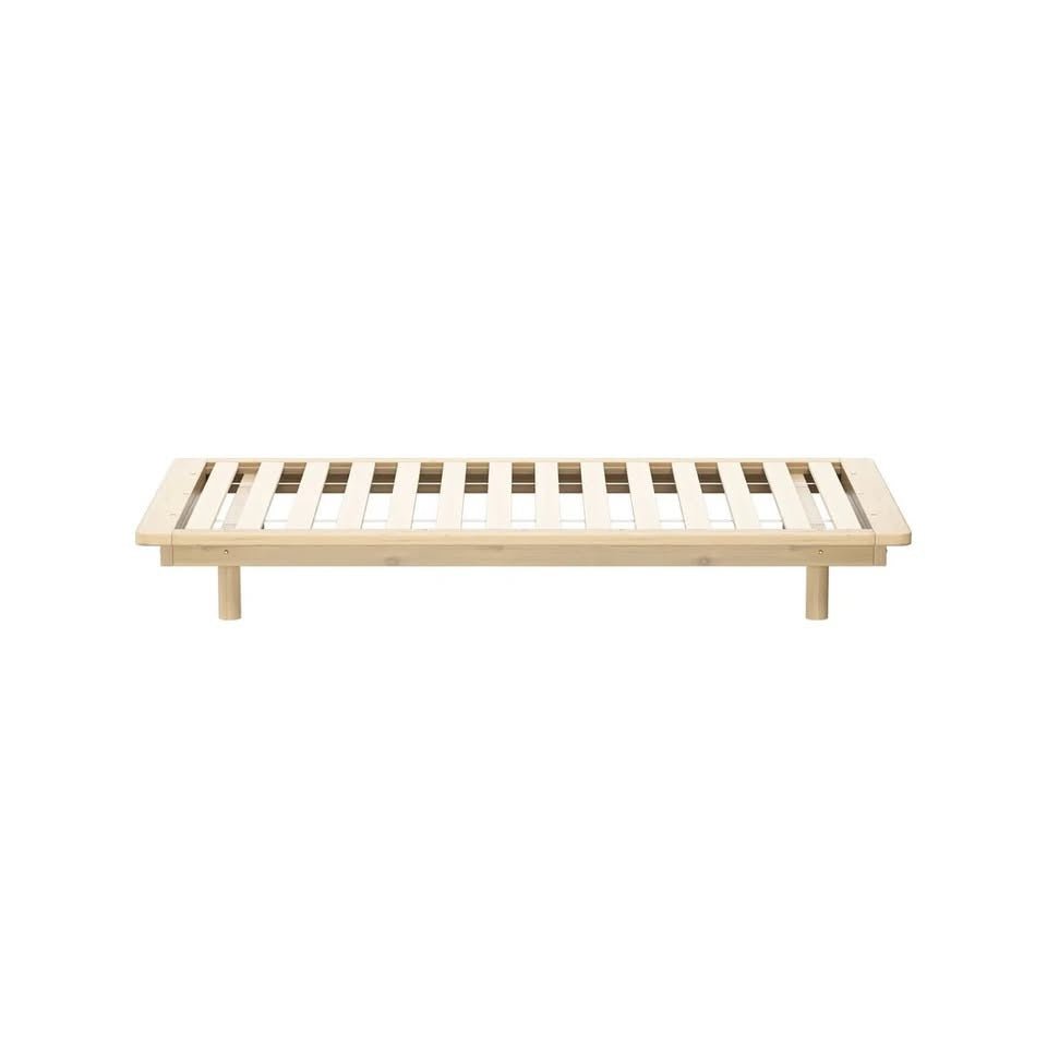 BF-W-B-FLOAT-WD-KS Oikiture Bed Frame King Single Size Wooden Bed Base Timber Floating Beds