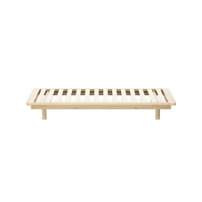 BF-W-B-FLOAT-WD-KS Oikiture Bed Frame King Single Size Wooden Bed Base Timber Floating Beds