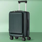 LGS-PAUL-20-GN Mazam 20" Luggage Suitcase Front Opening Travel Carry On TSA Hard Case Green