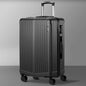LGS-STRIPE-28-GY Mazam 28" Luggage Suitcase Trolley Set Travel TSA Lock Storage ABS Case Grey