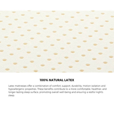 MAT-A11-MONY-SUPK Bedra Super King Mattress 9 Zone Latex Foam Pocket Spring Medium Firm 34cm
