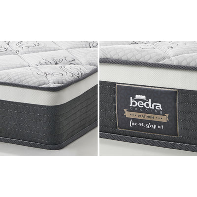 MAT-A19-FIRM-D Bedra Double Mattress Luxury Foam Bed Firm Pocket Spring 30cm