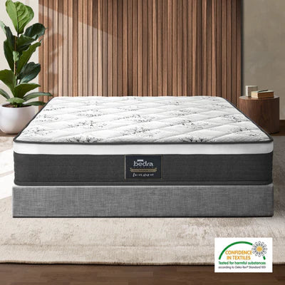 MAT-A19-FIRM-Q Bedra Queen Mattress Luxury Foam Bed Firm Pocket Spring 30cm