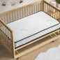 MAT-A20-COT-WH Bedra Baby Cot Mattress Reversible Toddler Bed Bonnel Spring Foam 13cm