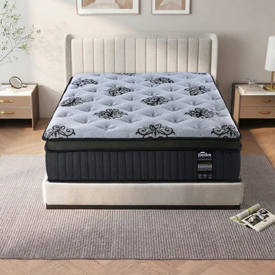 MAT-A27-OPAL-KS MAT-A27-OPAL-KS Bedra King Single Mattress Bamboo Pocket Spring Euro Top Medium Firm 32cm