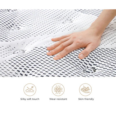 MAT-A29-TONE-Q Bedra Queen Mattress Tight Top Foam Pocketed Springs Anti-disturbance 24cm