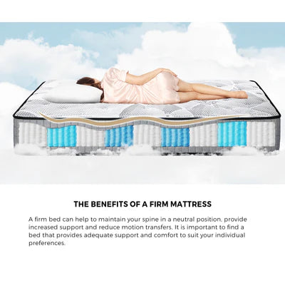 MAT-A29-TONE-Q Bedra Queen Mattress Tight Top Foam Pocketed Springs Anti-disturbance 24cm