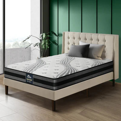 MAT-A5-LUMI-S Bedra Single Mattress Breathable Luxury Bed Bonnell Spring Foam Medium 18cm