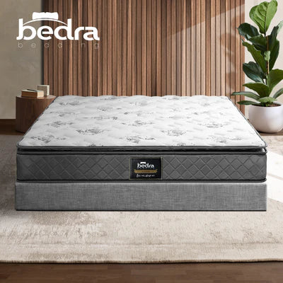 MAT-A8-SENA-Q Bedra Queen Mattress Breathable Luxury Bed Bonnell Spring Foam Medium 21cm