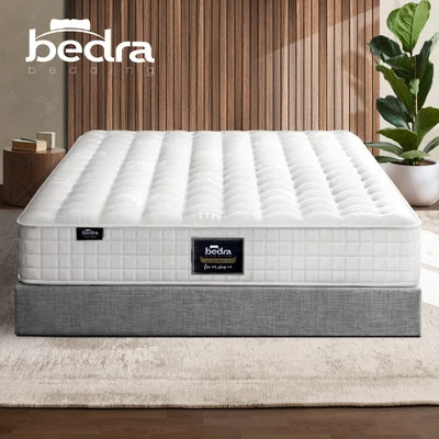 MAT-A9-ELNA-D Bedra Mattress Double Bed Luxury Tight Top Pocket Spring Foam Medium Firm 27cm