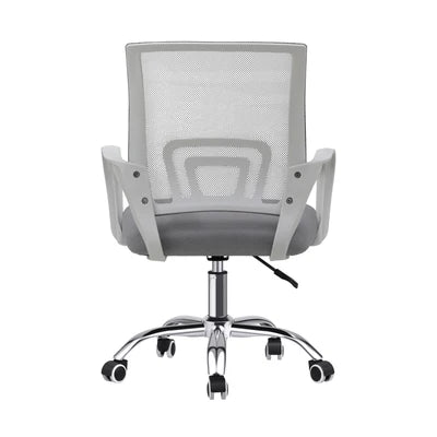 OCH-B-A3-WH Oikiture Office Gaming Chair Computer Mesh Chairs Executive Foam Seat White