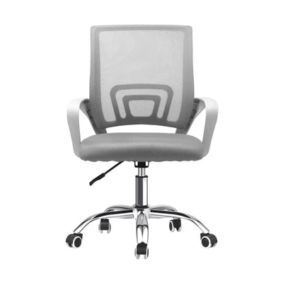 OCH-B-A3-WH Oikiture Office Gaming Chair Computer Mesh Chairs Executive Foam Seat White