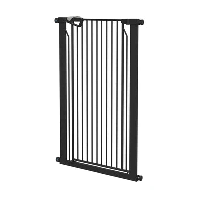 PET-GATE-A120-BK Alopet 120cm Retractable Safety Gate Pet Dog Cat Fence Guard Door Black