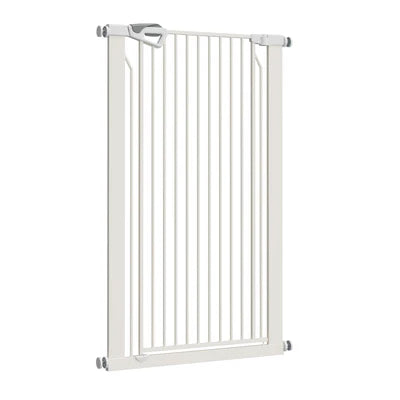 PET-GATE-A120-WH Alopet 120cm Retractable Safety Gate Pet Dog Cat Fence Guard Door White