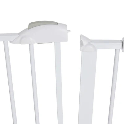 PET-GATE-A79-WH Alopet 78cm Retractable Safety Gate Pet Dog Cat Fence Guard Door White