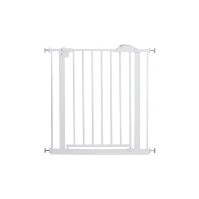 PET-GATE-A79-WH Alopet 78cm Retractable Safety Gate Pet Dog Cat Fence Guard Door White