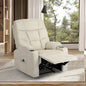 RCH-B3-PARI-BG-AB Oikiture Recliner Chair Electric Massage Chair Sofa Lounge Heated Polyester Beige