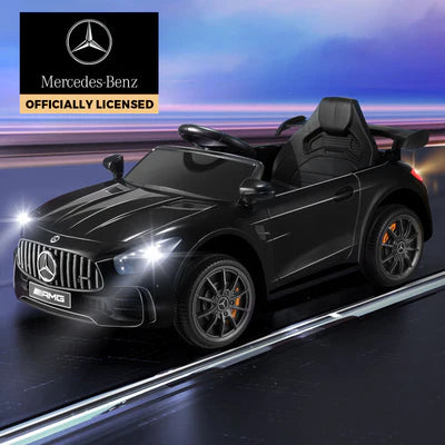ROC-AMG-GTR-BK Kids Ride On Car Mercedes-Benz AMG GTR Licensed Electric Vehicle Toy Gift 12V