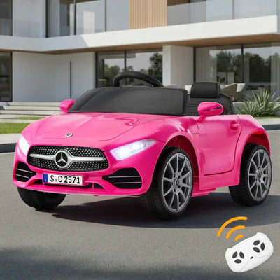 ROC-CLS-350-PK Kids Ride On Car 12V Mercedes-Benz Licensed Remote Control Toy Pink