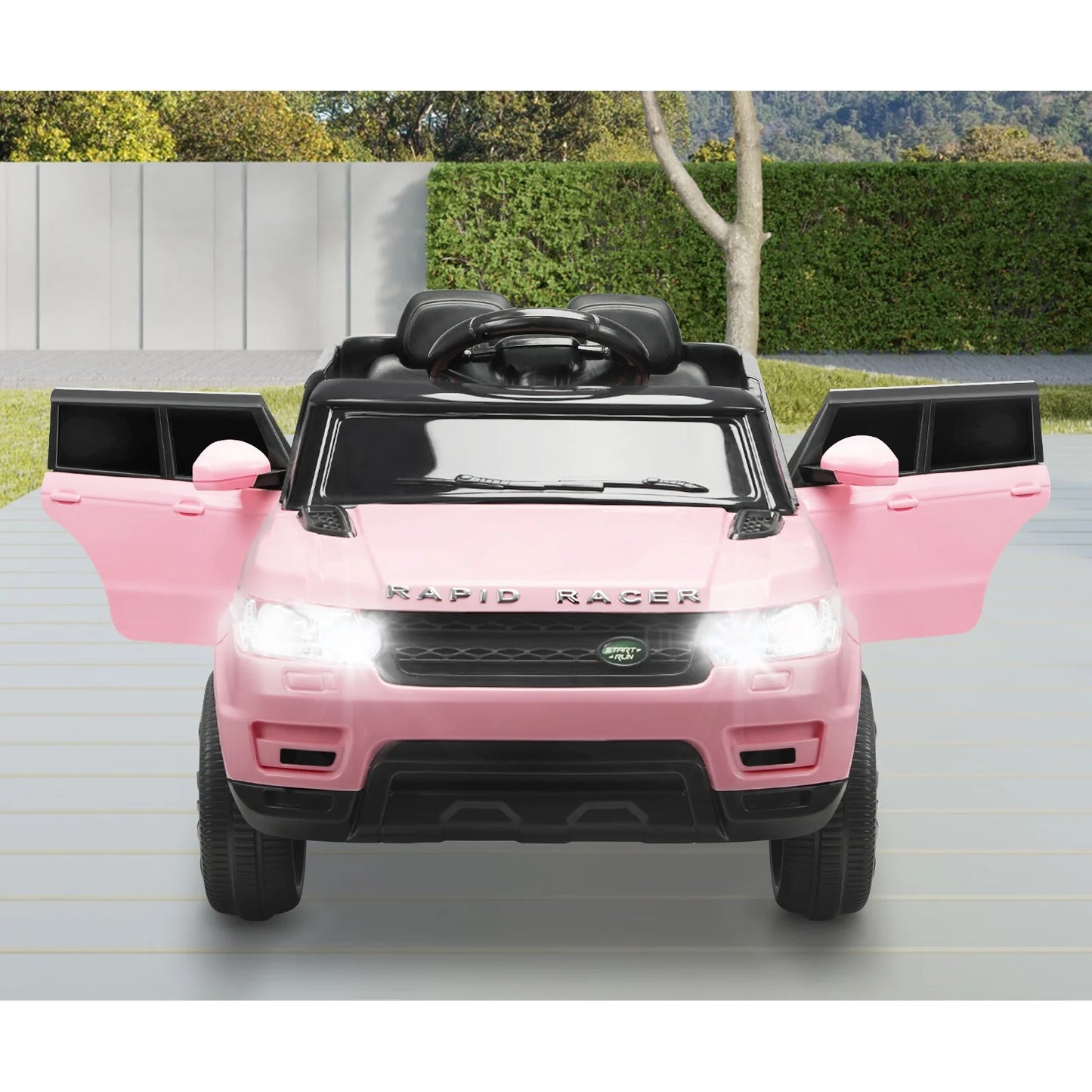 ROC-RNGRV-PK Mazam Ride On Car Electric Vehicle Toy Remote Cars Kids Gift MP3 LED light 12V
