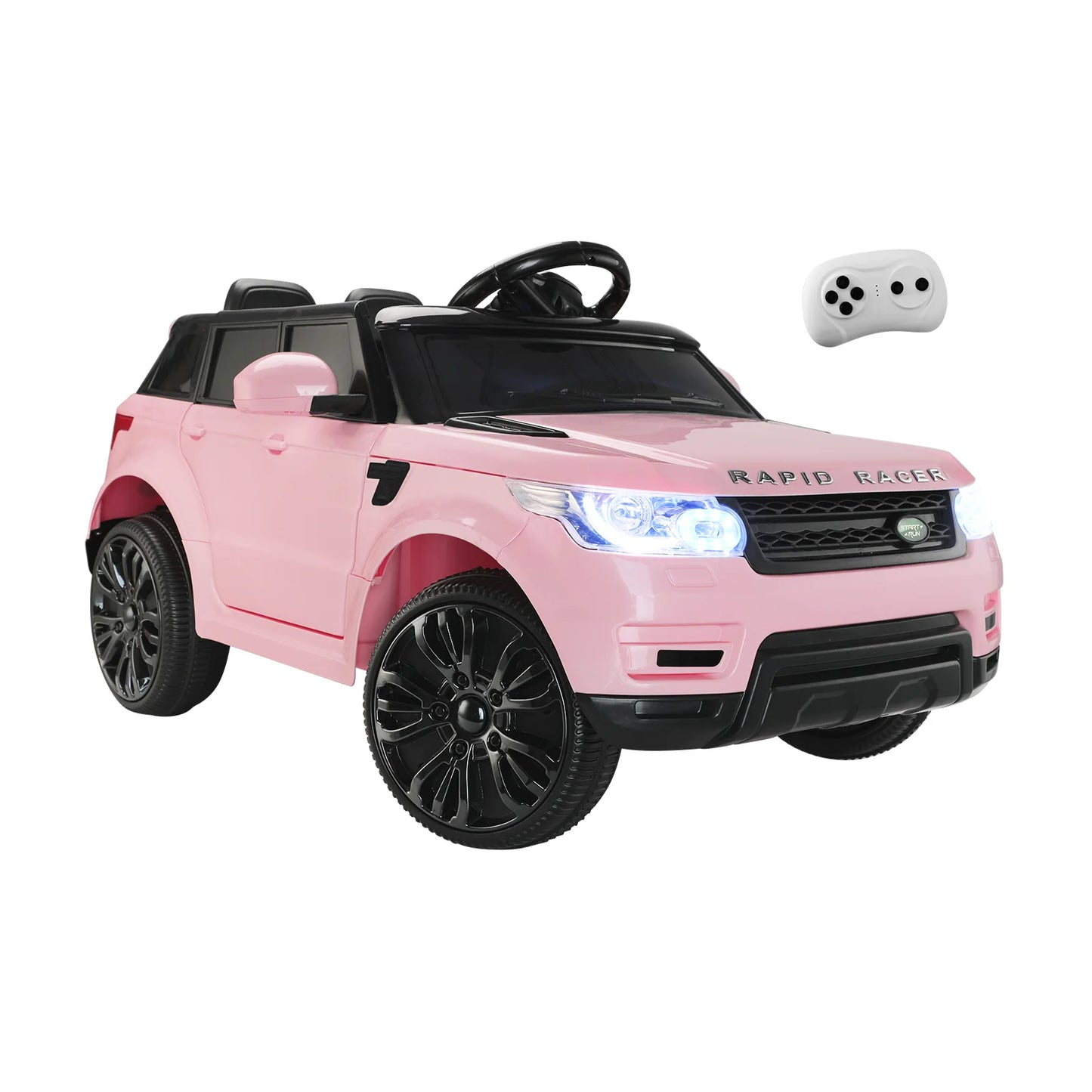 ROC-RNGRV-PK Mazam Ride On Car Electric Vehicle Toy Remote Cars Kids Gift MP3 LED light 12V