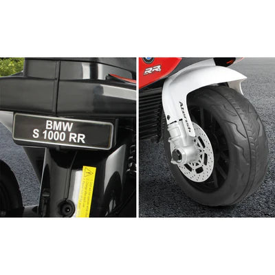 ROC-S1000R-RD BMW Kids Ride On Motorbike Electric Police Motorcycle Police Car Toy Boy Girl