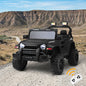 ROC-WRGL-KL-BK Mazam Kids Ride On Cars Remote Control 12V Electric Toy Jeep Horn Music Car Black