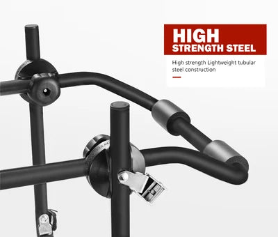 SGBR006A Fieryred 3 Bike Rack Bicycle Carrier Car Rear Universal Trunk Foldable