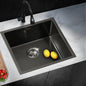 SSK-4444-BK Welba Kitchen Sink Stainless Steel Laundry Sink Under/Top Mount Single Bowl
