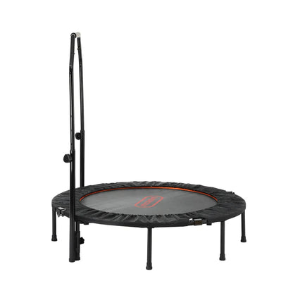 TPL-B-48IN-OR Mazam 48" Trampoline Round Fitness Rebounder Handrail