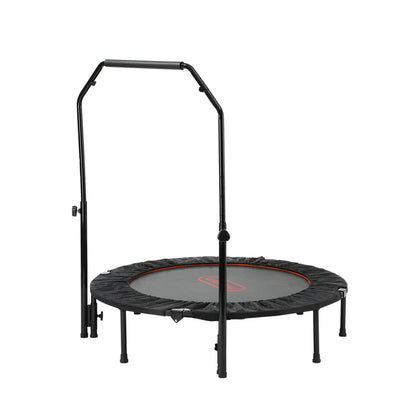 TPL-B-48IN-OR Mazam 48" Trampoline Round Fitness Rebounder Handrail