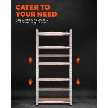 WR-A1-S1-SI Sharptoo Warehouse Storage Rack Steel Pallet 1.5m