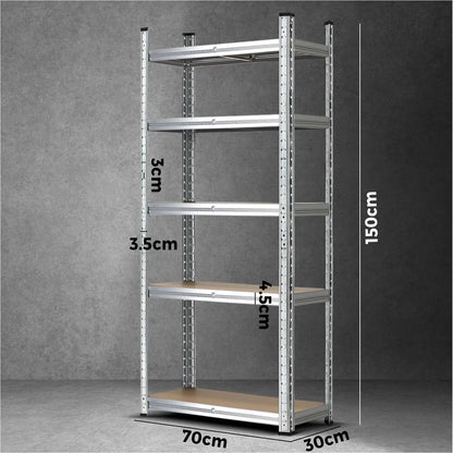 WR-A1-S1-SI Sharptoo Warehouse Storage Rack Steel Pallet 1.5m